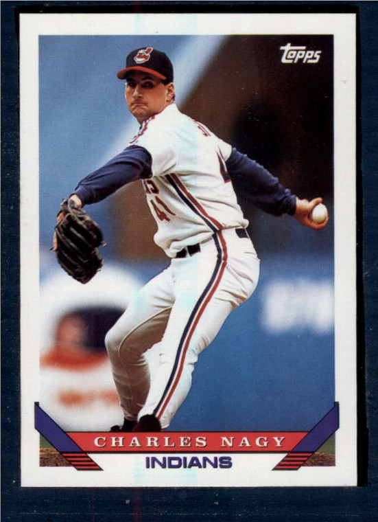 1993 Topps #730 Charles Nagy VG Cleveland Indians 