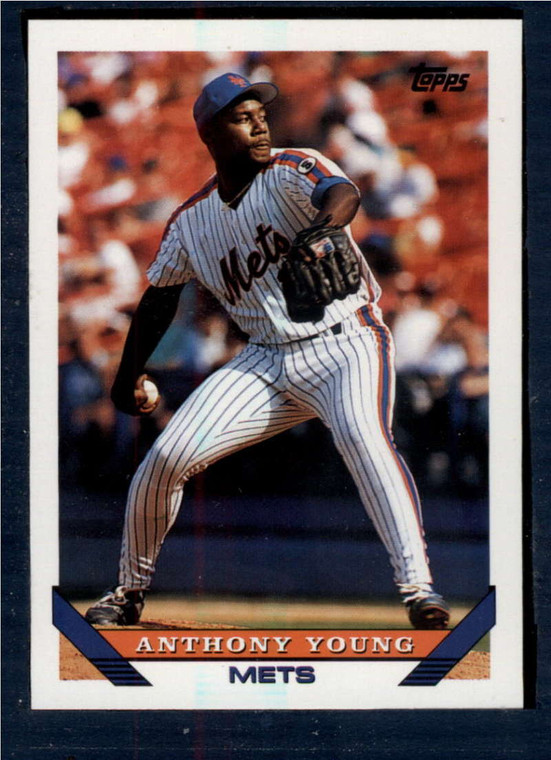 1993 Topps #734 Anthony Young VG New York Mets 