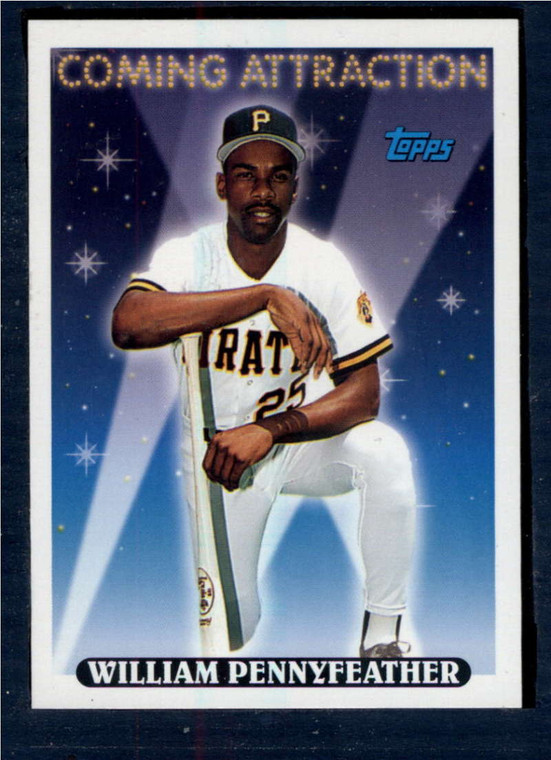 1993 Topps #819 Will Pennyfeather VG Pittsburgh Pirates 