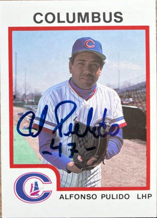 Al Pulido Autographed 1987 Pro Cards #43