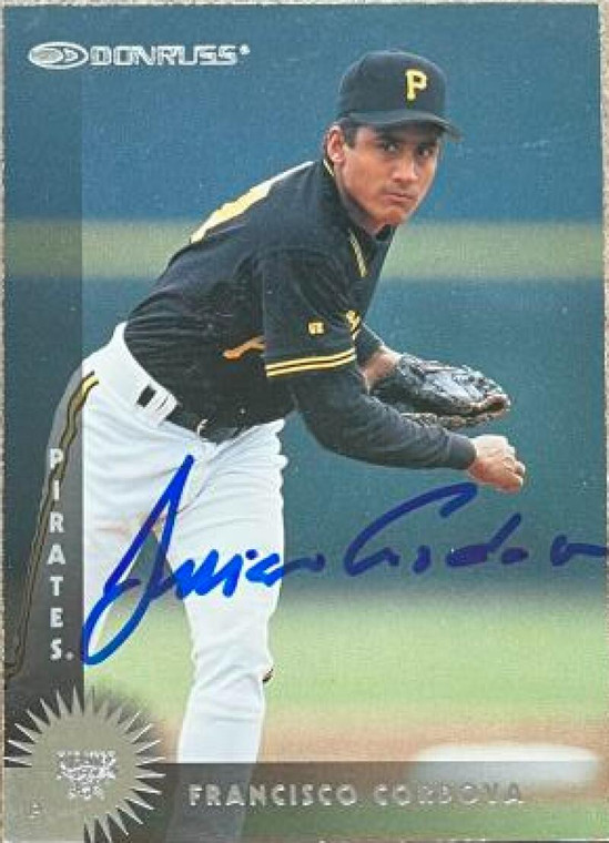 Francisco Cordova Autographed 1997 Donruss #300