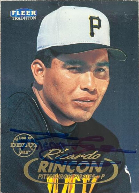 Ricardo Rincon Autographed 1998 Fleer Tradition #192
