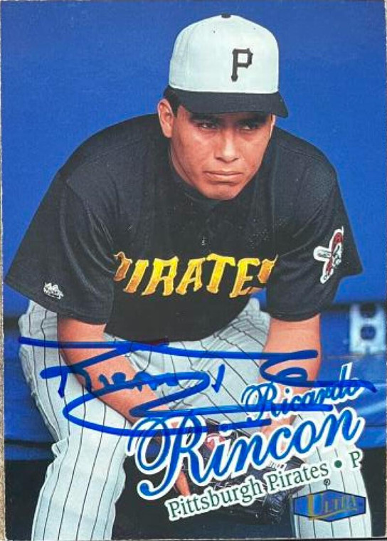 Ricardo Rincon Autographed 1998 Fleer Ultra #195