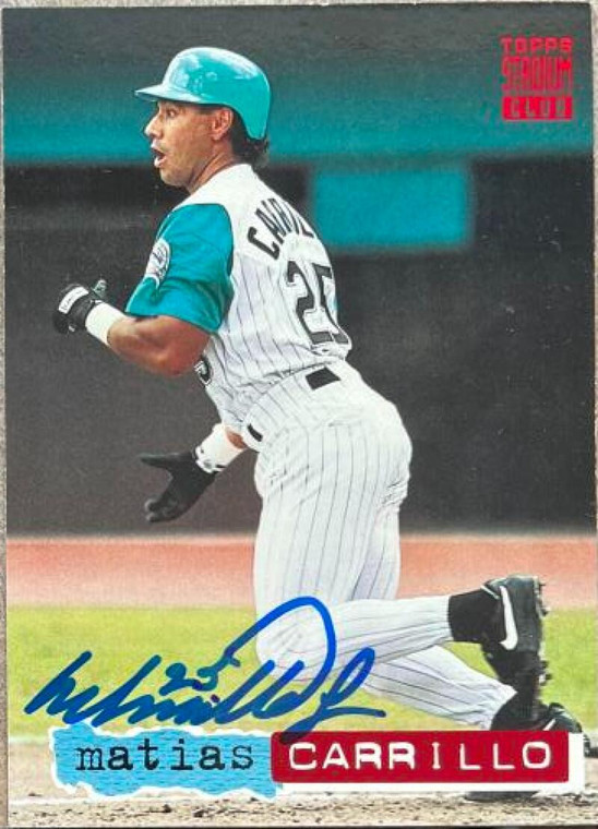 Matias Carrillo Autographed 1994 Stadium Club #235