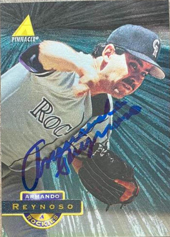 Armando Reynoso Autographed 1994 Pinnacle Museum Collection #220