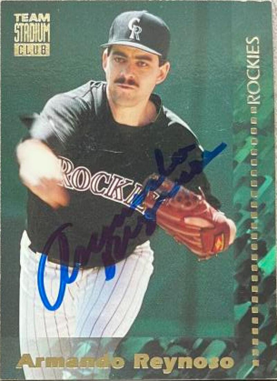 Armando Reynoso Autographed 1994 Stadium Club Team #103