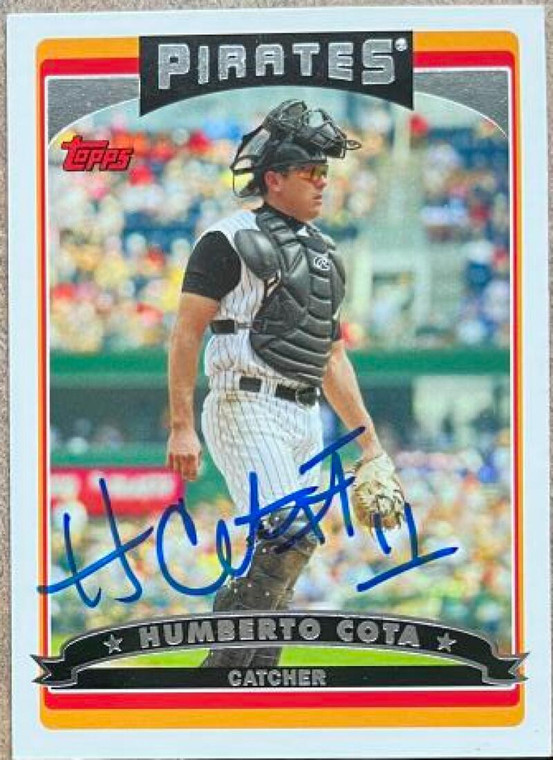 Humberto Cota Autographed 2006 Topps #49