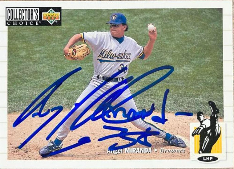 Angel Miranda Autographed 1994 Collector's Choice #207