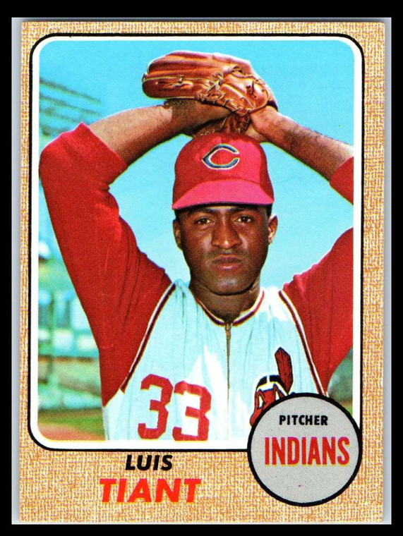 1968 Topps #532 Luis Tiant VG Cleveland Indians 