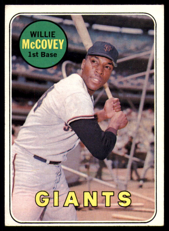 1969 Topps #440a Willie McCovey VG San Francisco Giants 