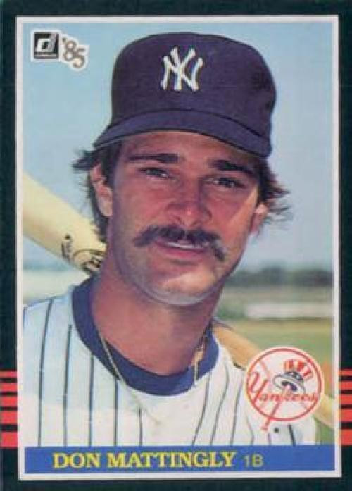 1985 Donruss #295 Don Mattingly VG New York Yankees 