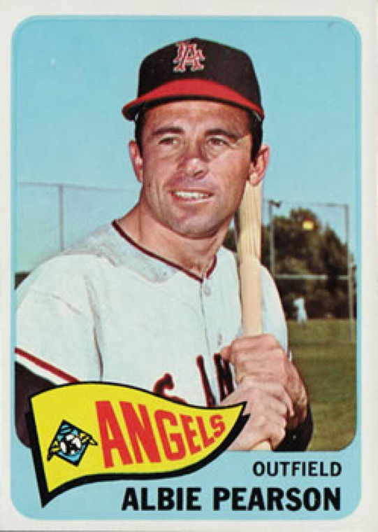 1965 Topps #358 Albie Pearson VG  Los Angeles Angels 