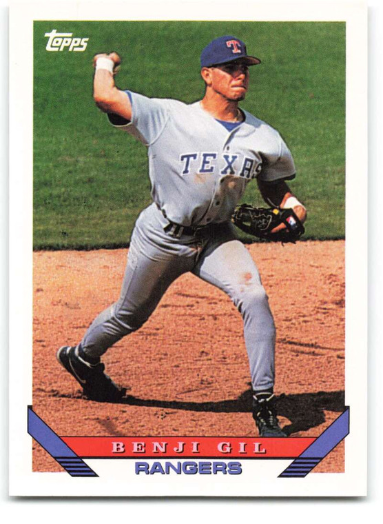 1993 Topps Traded #60T Benji Gil NM-MT Texas Rangers 