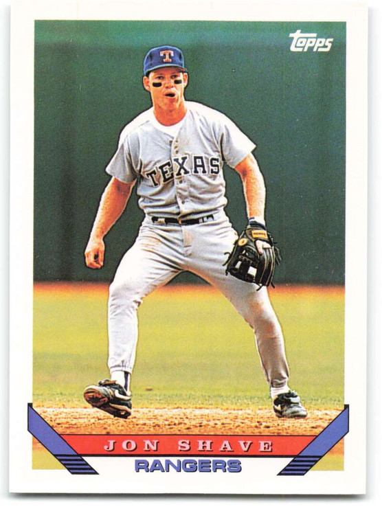 1993 Topps Traded #78T Jon Shave NM-MT Texas Rangers 