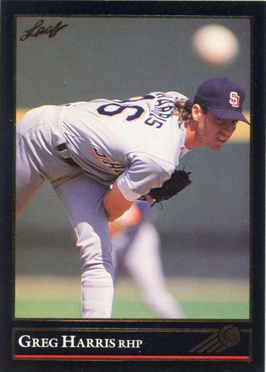 1992 Leaf Black Gold #10 Greg Harris NM-MT  San Diego Padres 