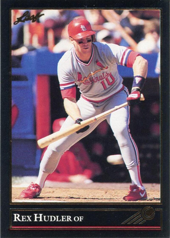 1992 Leaf Black Gold #25 Rex Hudler NM-MT  St. Louis Cardinals 