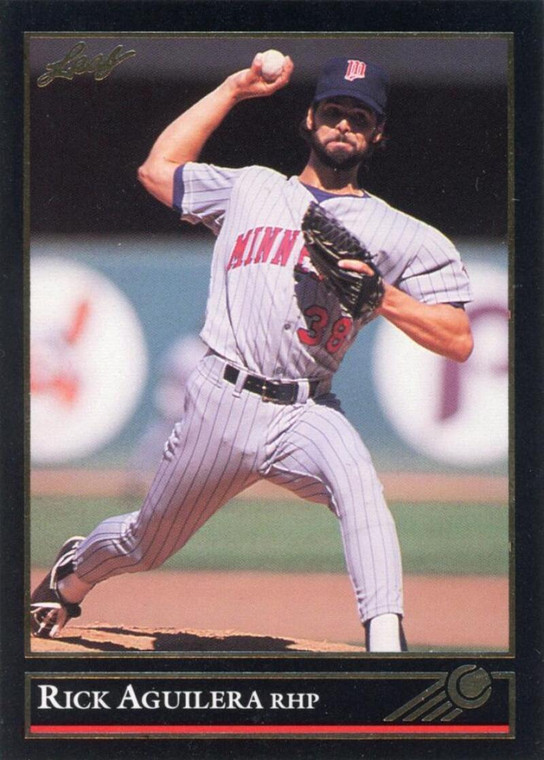 1992 Leaf Black Gold #34 Rick Aguilera NM-MT  Minnesota Twins 