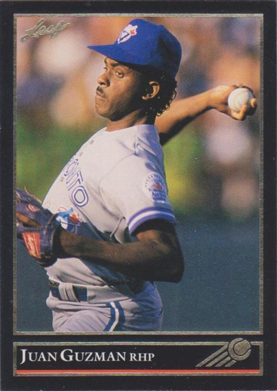 1992 Leaf Black Gold #35 Juan Guzman NM-MT  Toronto Blue Jays 