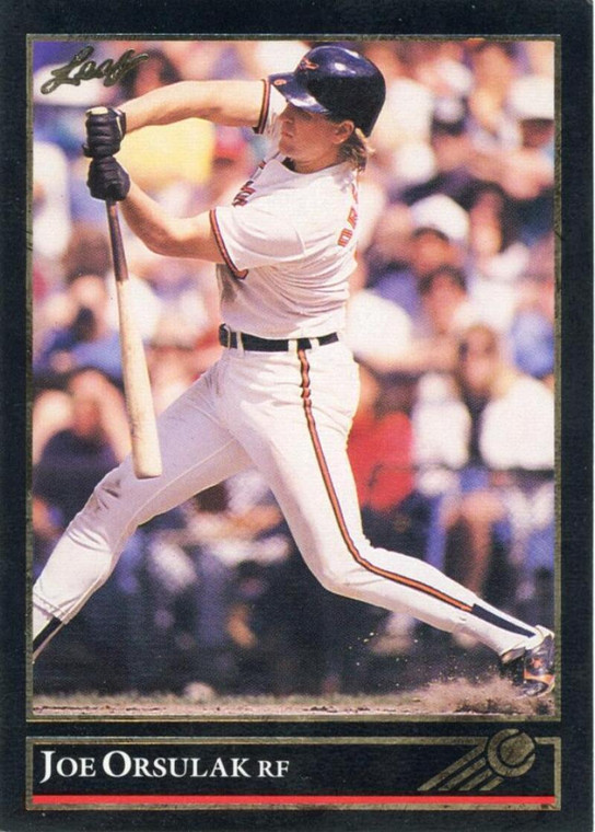 1992 Leaf Black Gold #36 Joe Orsulak NM-MT  Baltimore Orioles 