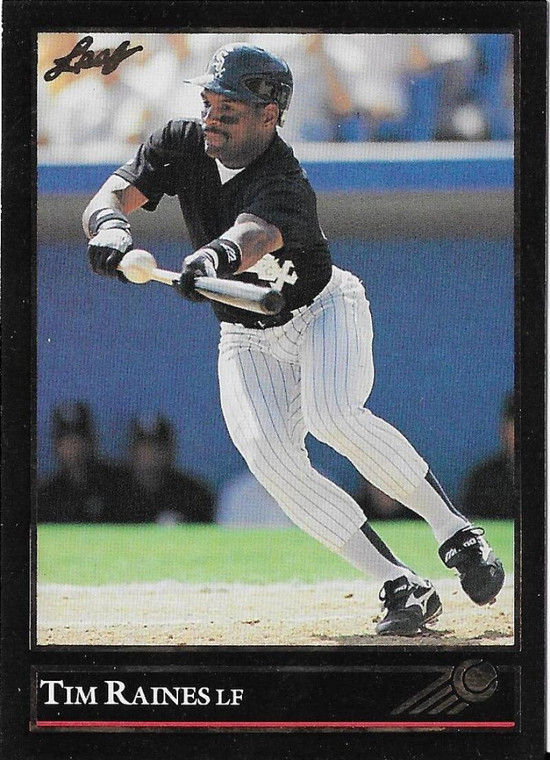 1992 Leaf Black Gold #37 Tim Raines NM-MT  Chicago White Sox 