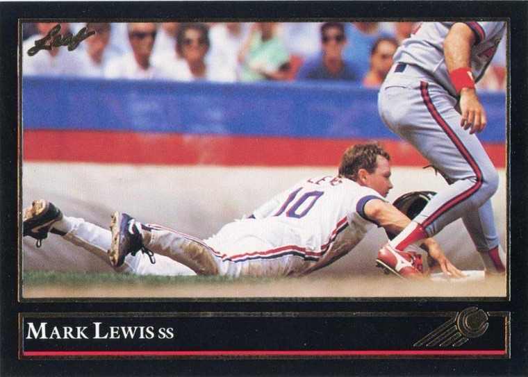 1992 Leaf Black Gold #49 Mark Lewis NM-MT  Cleveland Indians 