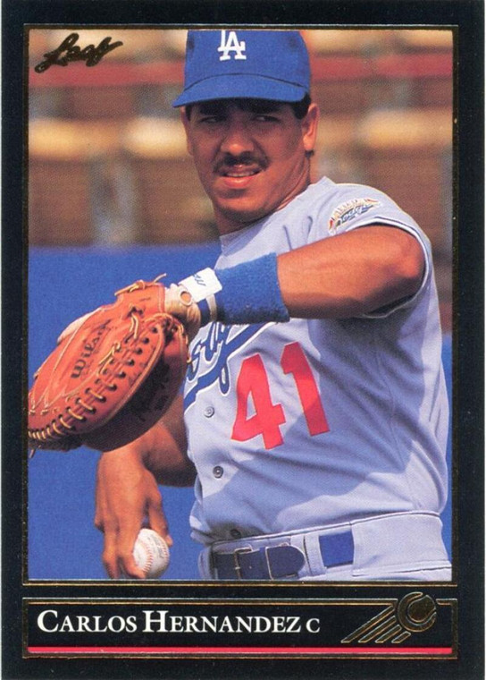 1992 Leaf Black Gold #54 Carlos Hernandez NM-MT  Los Angeles Dodgers 