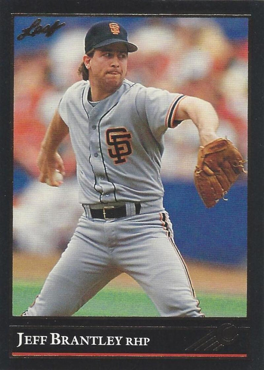 1992 Leaf Black Gold #56 Jeff Brantley NM-MT  San Francisco Giants 