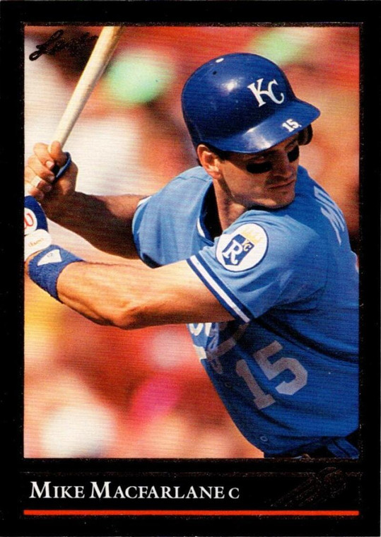 1992 Leaf Black Gold #83 Mike Macfarlane NM-MT  Kansas City Royals 