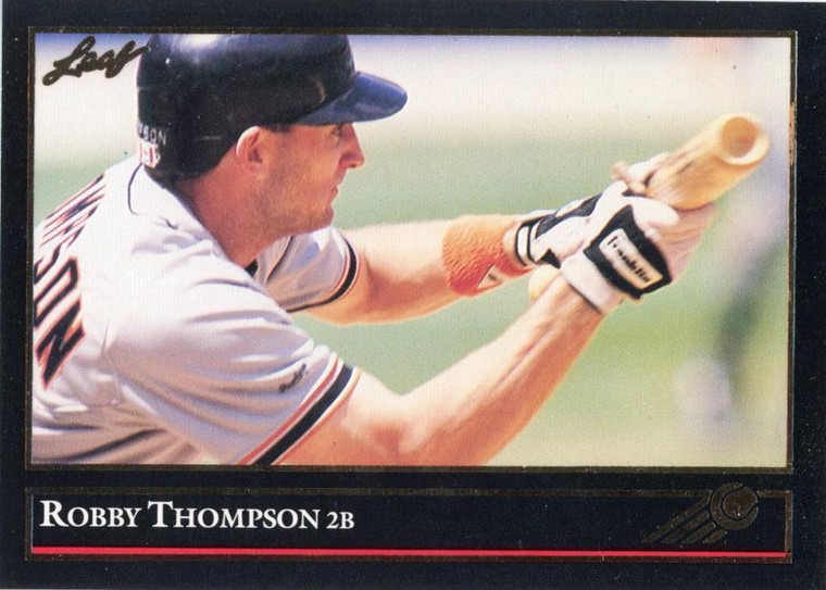 1992 Leaf Black Gold #109 Robby Thompson NM-MT  San Francisco Giants 