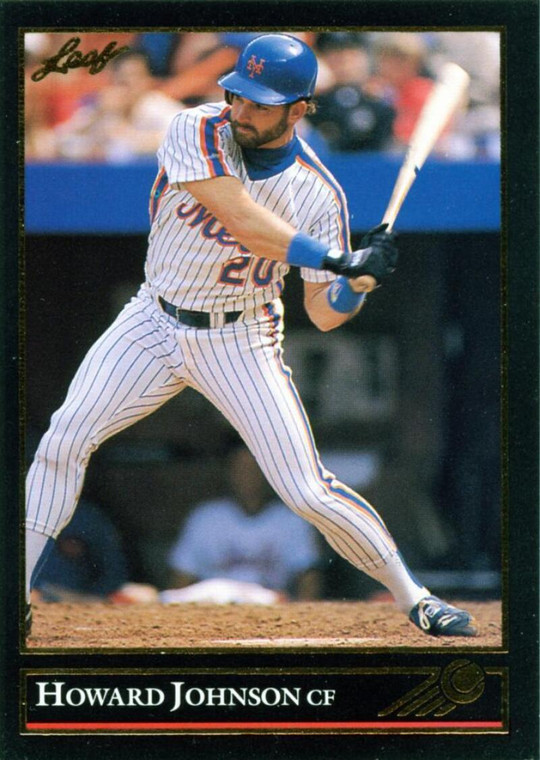 1992 Leaf Black Gold #132 Howard Johnson NM-MT  New York Mets 