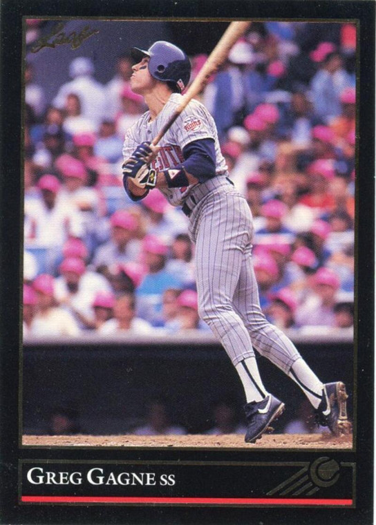 1992 Leaf Black Gold #146 Greg Gagne NM-MT  Minnesota Twins 