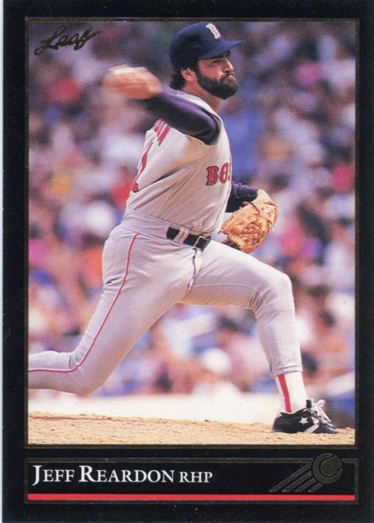 1992 Leaf Black Gold #151 Jeff Reardon NM-MT  Boston Red Sox 