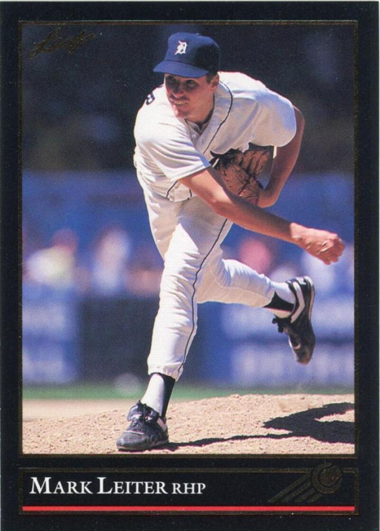 1992 Leaf Black Gold #207 Mark Leiter NM-MT  Detroit Tigers 