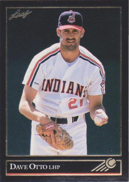1992 Leaf Black Gold #218 Dave Otto NM-MT  Cleveland Indians 