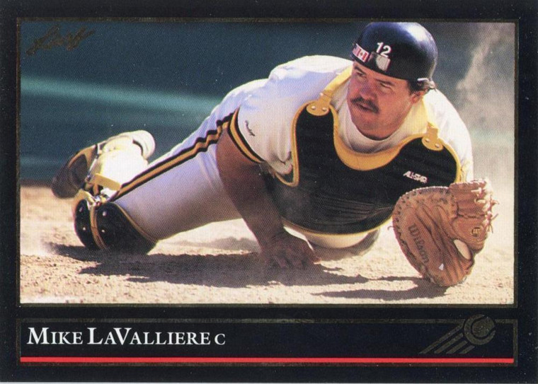 1992 Leaf Black Gold #228 Mike LaValliere NM-MT  Pittsburgh Pirates 