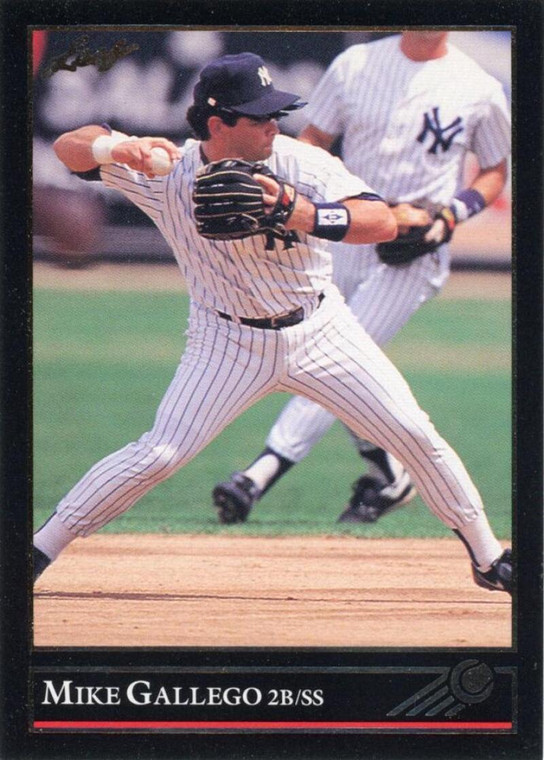 1992 Leaf Black Gold #236 Mike Gallego NM-MT  New York Yankees 