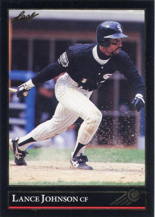 1992 Leaf Black Gold #237 Lance Johnson NM-MT  Chicago White Sox 