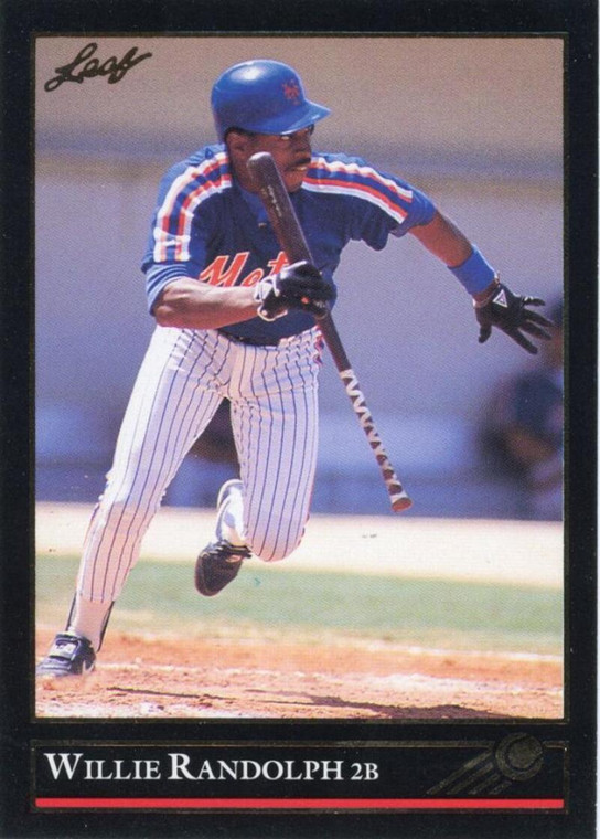 1992 Leaf Black Gold #240 Willie Randolph NM-MT  New York Mets 