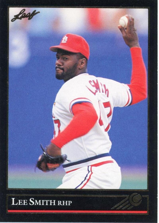 1992 Leaf Black Gold #254 Lee Smith NM-MT  St. Louis Cardinals 