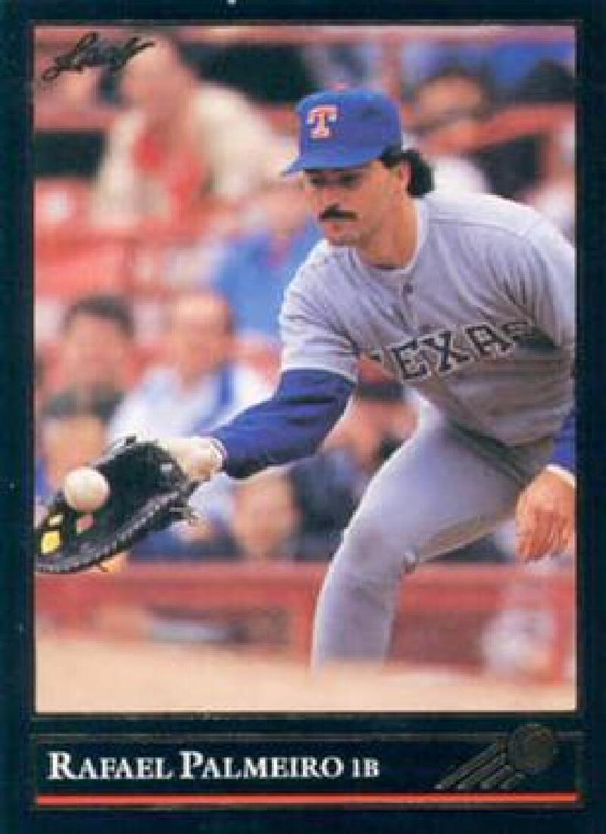 1992 Leaf Black Gold #296 Rafael Palmeiro NM-MT  Texas Rangers 