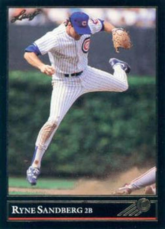 1992 Leaf Black Gold #317 Ryne Sandberg NM-MT  Chicago Cubs 