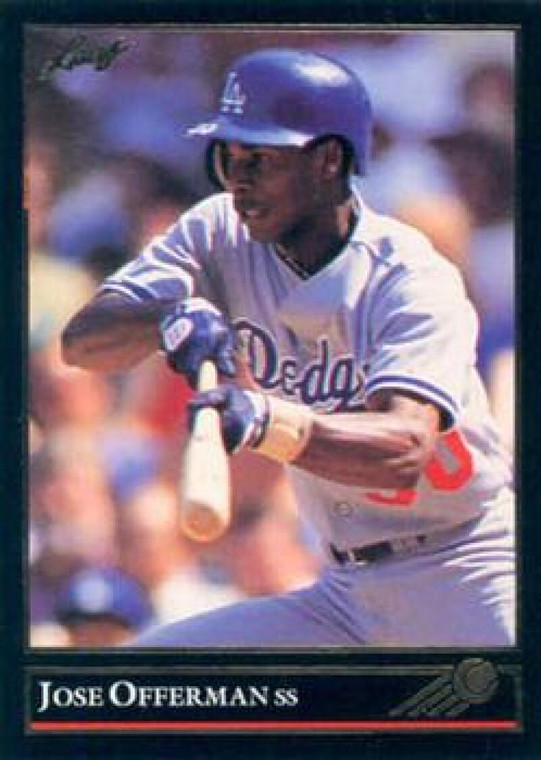 1992 Leaf Black Gold #322 Jose Offerman NM-MT  Los Angeles Dodgers 