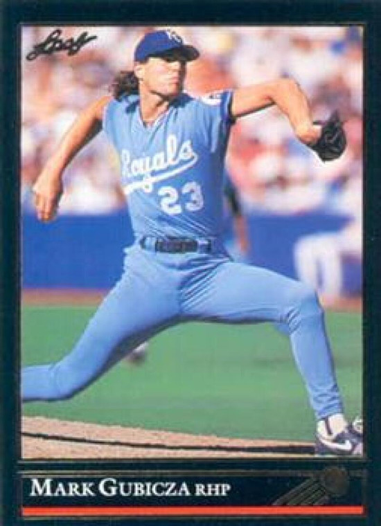 1992 Leaf Black Gold #332 Mark Gubicza NM-MT  Kansas City Royals 