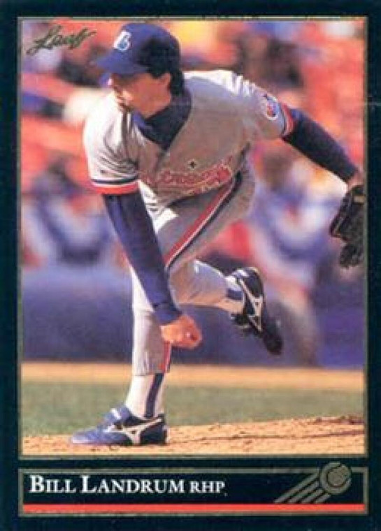 1992 Leaf Black Gold #333 Bill Landrum NM-MT  Montreal Expos 