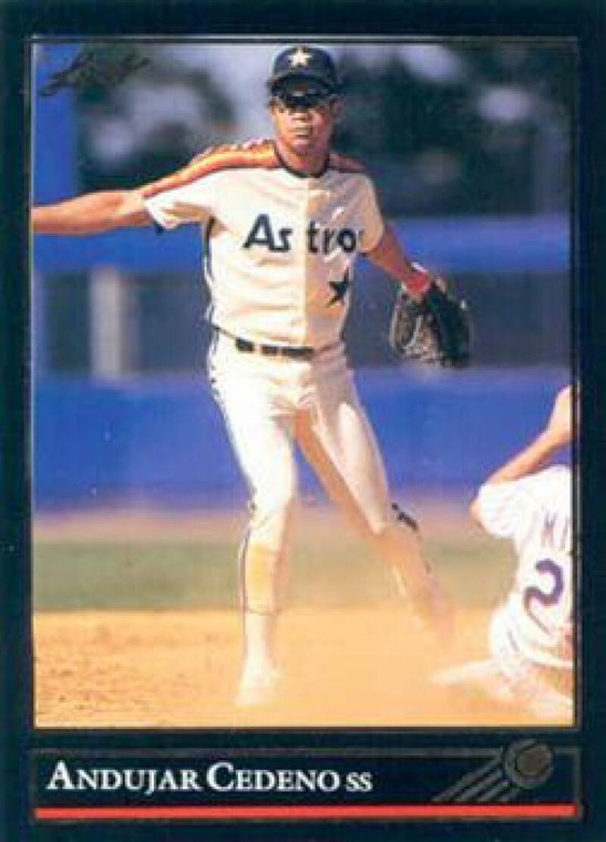 1992 Leaf Black Gold #341 Andujar Cedeno NM-MT  Houston Astros 