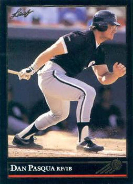 1992 Leaf Black Gold #369 Dan Pasqua NM-MT  Chicago White Sox 