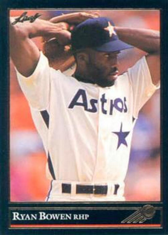 1992 Leaf Black Gold #385 Ryan Bowen NM-MT  Houston Astros 