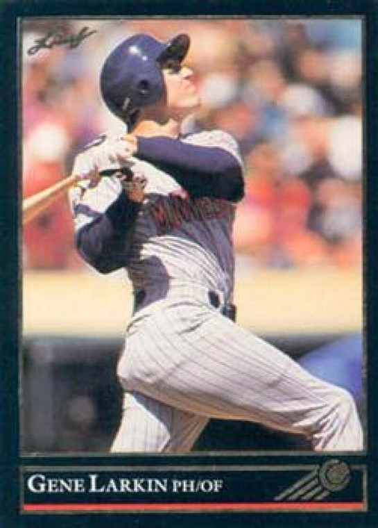 1992 Leaf Black Gold #415 Gene Larkin NM-MT  Minnesota Twins 