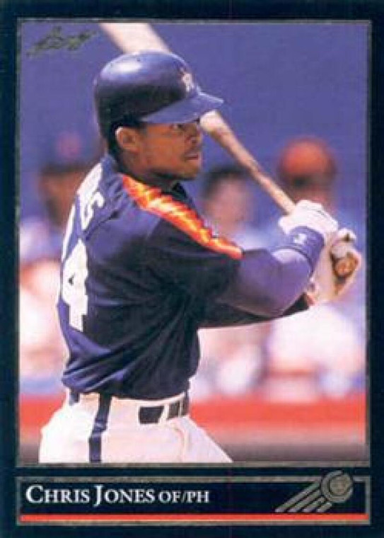 1992 Leaf Black Gold #444 Chris Jones NM-MT  Houston Astros 