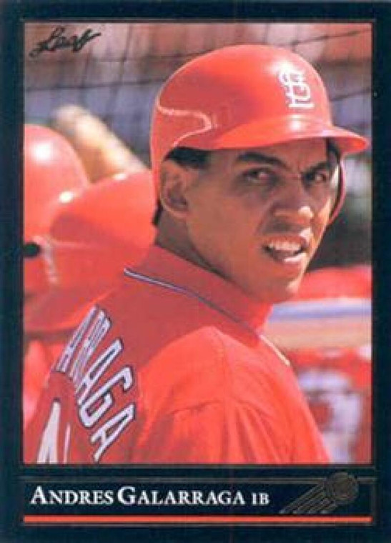 1992 Leaf Black Gold #449 Andres Galarraga NM-MT  St. Louis Cardinals 